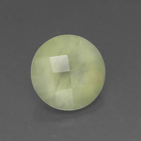 Prehnita verde natural 1,68ct, transparente, transparente/translúcido