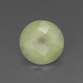 Prehnita verde natural 1,68ct, transparente, transparente/translúcido