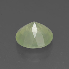 Prehnita verde natural 1,68ct, transparente, transparente/translúcido