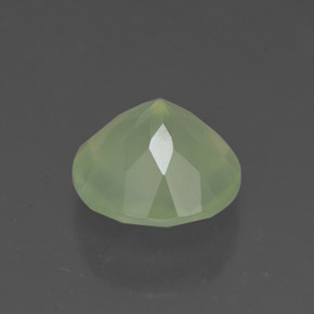 Prehnita verde natural 1,92ct, transparente, transparente/translúcido