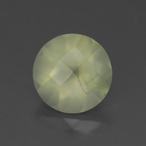 Prehnita verde natural 1,92ct, transparente, transparente/translúcido
