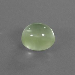 Prehnita verde natural 4,13ct, transparente, transparente/translúcido