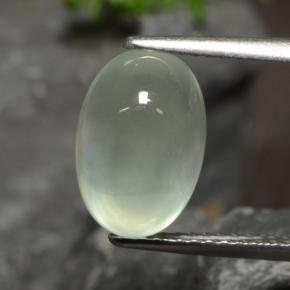 Prehnite Pale Green  Natural 3.57ct, Corte Oval, Transparente