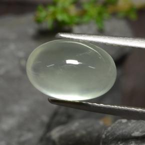 Prehnite Pale Green  Natural 3.57ct, Corte Oval, Transparente