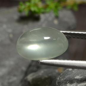 Prehnite Pale Green  Natural 3.57ct, Corte Oval, Transparente