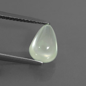 Prehnita verde natural 2,08ct, transparente, transparente/translúcido