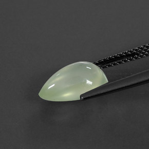 Prehnite Verde Natural 2.43ct, Transparente, Transparente/Translúcido