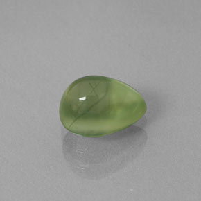 Prehnita verde natural 1,31ct, transparente, transparente/translúcido