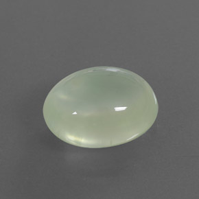 Prehnita verde natural 8,89ct, transparente, transparente/translúcido