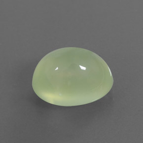 Prehnita verde natural 8,99ct, transparente, transparente/translúcido