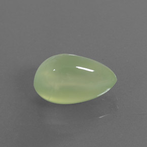 Prehnita verde natural 5,93ct, transparente, transparente/translúcido