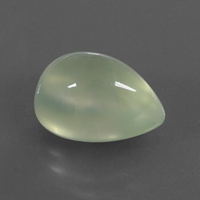 Prehnita verde natural 4,75ct, transparente, transparente/translúcido