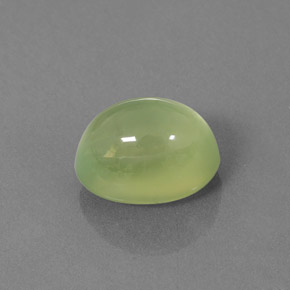 Prehnita verde natural 4,46ct, transparente, transparente/translúcido