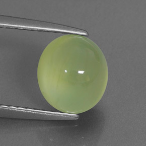 Prehnita verde natural 2,28ct, transparente, transparente/translúcido