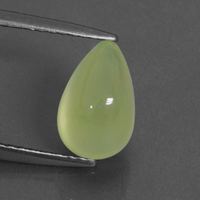 Prehnita verde natural 2,38ct, transparente, transparente/translúcido