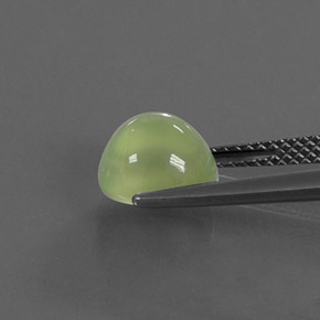Prehnita verde natural 2,76ct, transparente, transparente/translúcido