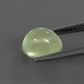 Prehnita verde natural 2,48ct, transparente, transparente/translúcido