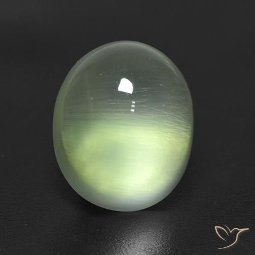 2.72ct Natural Yellow Green  Prehnite, oval, Transparente