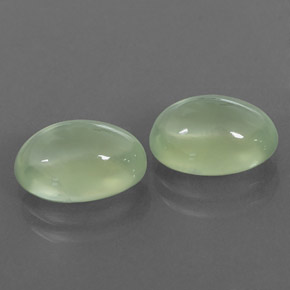 Pedras preciosas de prehnita verde natural de  ct, transparente, transparente/translúcido