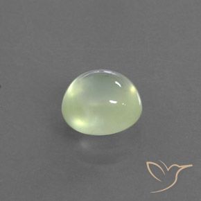 Prehnite Yellow Green  Natural 1.86ct, oval, Transparente/Translúcido