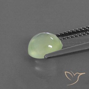 Prehnite Yellow Green  Natural 1.86ct, oval, Transparente/Translúcido