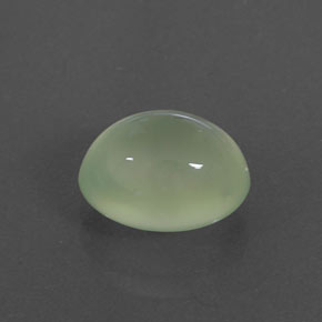 Prehnita verde natural 3,50ct, transparente, transparente/translúcido