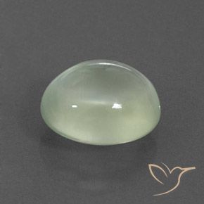 Prehnite Yellow Green  Natural 3.91ct, oval, Transparente/Translúcido