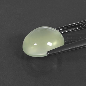 Prehnite Verde Natural 2.61ct, Transparente, Transparente/Translúcido