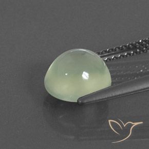 Prehnite Pale Green  Natural 2.37ct, oval, Transparente/Translúcido