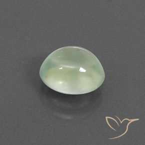 Prehnite Luz verde Natural 1.76ct, oval, Transparente/Translúcido