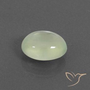 Prehnite Medium Green  Natural 2.01ct, oval, Transparente