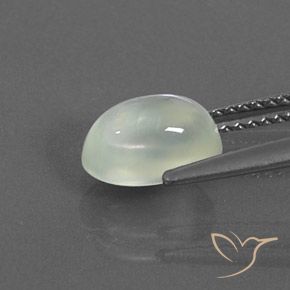 Prehnite Luz verde Natural 1.98ct, oval, Transparente/Translúcido