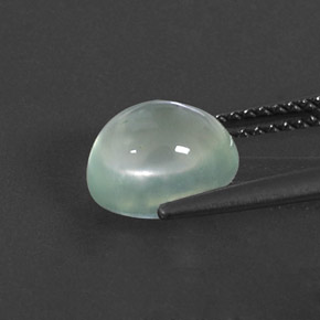 Prehnita verde natural 2,82ct, transparente, transparente/translúcido