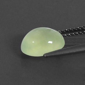Prehnita verde natural 2,48ct, transparente, transparente/translúcido