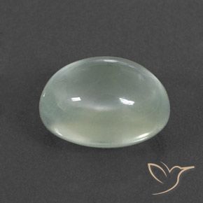 Prehnite Very Light Green  Natural 2.22ct, oval, Transparente/Translúcido