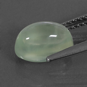 Prehnita verde natural 2,43ct, transparente, transparente/translúcido
