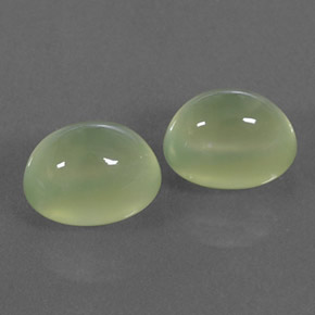 Pedras preciosas de prehnita verde natural de  ct, transparente, transparente/translúcido