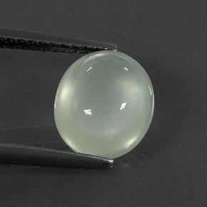 Prehnita verde natural 2,55ct, transparente, transparente/translúcido