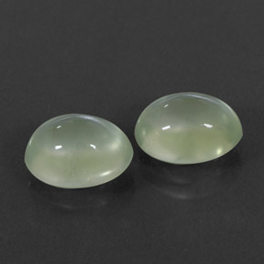 Pedras preciosas de prehnita verde natural de  ct, transparente, transparente/translúcido
