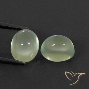 5.41ctw Natural Yellow Green  Prehnite, oval, Transparente/Translúcido