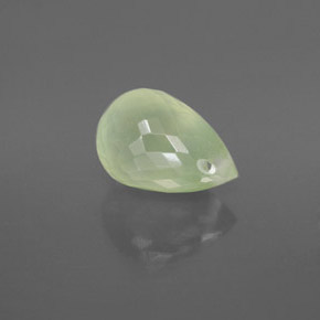 Prehnite Verde Natural 2.64ct, Transparente, Transparente/Translúcido