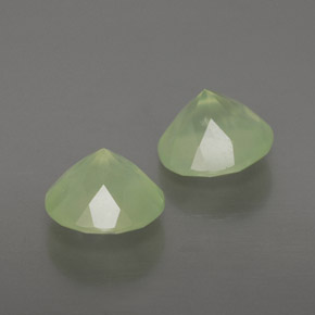 Pedras preciosas de prehnita verde natural de  ct, transparente, transparente/translúcido