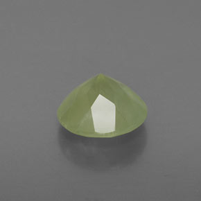 Prehnita verde natural 1,73ct, transparente, transparente/translúcido