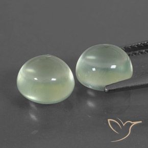 Pedras preciosas de Prehnite Amarelo verde natural de 4.40 ct, Redondo, Transparente