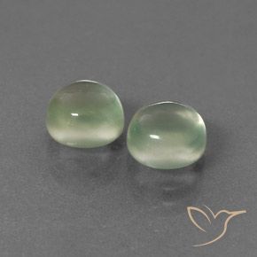 Pedras preciosas de Prehnite Amarelo verde natural de 4.34 ct, Redondo, Transparente