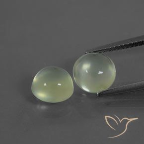 4.00ctw Natural verde quente Prehnite, Redondo, Transparente