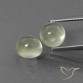 4.68ctw Natural verde quente Prehnite, Redondo, Transparente