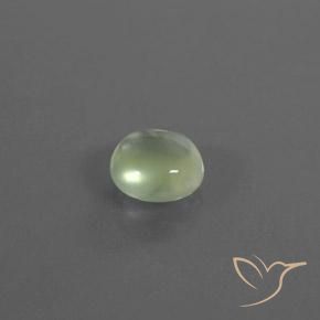 Prehnite Luz verde Natural 1.73ct, Redondo, Transparente