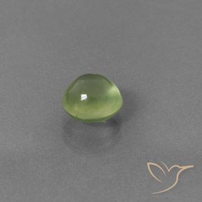 Prehnite Amarelo verde Natural 2.11ct, oval, Transparente