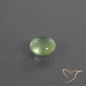 Prehnite Verde limão Natural 1.90ct, Redondo, Transparente